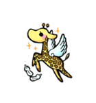 きりん色（個別スタンプ：4）