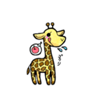 きりん色（個別スタンプ：16）