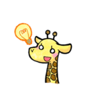 きりん色（個別スタンプ：17）