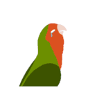 インコといろいろな鳥のスタンプ(Ver.6)（個別スタンプ：32）