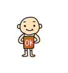 どうぶつ人間（個別スタンプ：14）