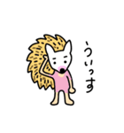 どうぶつ人間（個別スタンプ：36）