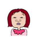 ちょいブスなえりかちゃん（個別スタンプ：5）