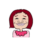 ちょいブスなえりかちゃん（個別スタンプ：6）