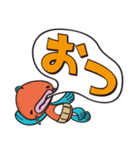 ＜ぎょっさん＞ 吹き出しスタンプ（個別スタンプ：35）