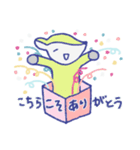 冬のコジカたち_（個別スタンプ：1）