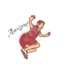 おしゃれなSwing dancer(英語+令和)（個別スタンプ：11）