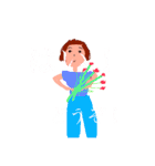 わたしたちのきもち（個別スタンプ：4）