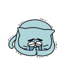 あしたも強く生きるねこ（個別スタンプ：9）