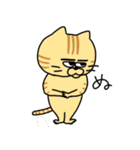 あしたも強く生きるねこ（個別スタンプ：10）