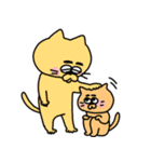 あしたも強く生きるねこ（個別スタンプ：13）