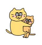 あしたも強く生きるねこ（個別スタンプ：14）