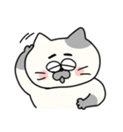 あしたも強く生きるねこ（個別スタンプ：16）