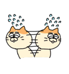 あしたも強く生きるねこ（個別スタンプ：21）