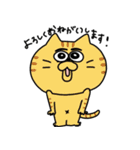 あしたも強く生きるねこ（個別スタンプ：27）