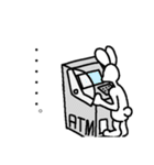 はたらかないうさぎ（個別スタンプ：21）