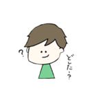 茶髪のおとこのこの日常会話（個別スタンプ：19）