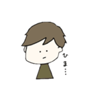 茶髪のおとこのこの日常会話（個別スタンプ：38）