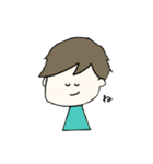 茶髪のおとこのこの日常会話（個別スタンプ：40）