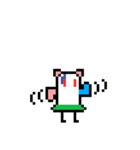 ァィゥェカイクォーズ ドット絵スタンプ（個別スタンプ：8）