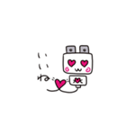 コンセントプラグの妖精？こぷ。1（個別スタンプ：3）