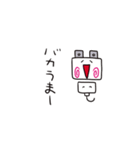 コンセントプラグの妖精？こぷ。1（個別スタンプ：6）