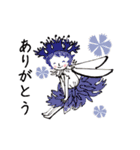 動く Flower Fairy（個別スタンプ：2）