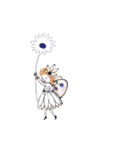 動く Flower Fairy（個別スタンプ：16）