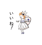動く Flower Fairy（個別スタンプ：18）