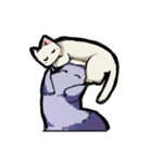 猫と犬 シンプル（個別スタンプ：13）