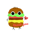 American hamburger（個別スタンプ：1）