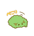 みどりのもふもふモンスター（個別スタンプ：11）