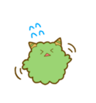 みどりのもふもふモンスター（個別スタンプ：30）