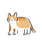 ねこのモネちゃん（個別スタンプ：1）