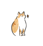ねこのモネちゃん（個別スタンプ：17）
