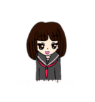 お嬢気味の女の子（個別スタンプ：15）