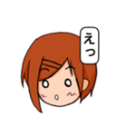 元気な女の子（基本スタンプ編）（個別スタンプ：15）