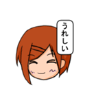 元気な女の子（基本スタンプ編）（個別スタンプ：16）