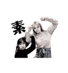 モノクロ自由人（個別スタンプ：23）