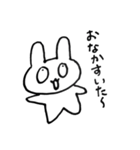 孤独なのに孤独そうじゃないうさぎ（個別スタンプ：31）