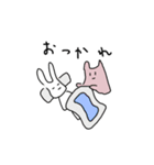 おもにうさぎとめんだこ（個別スタンプ：25）