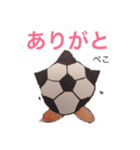 サッカーペンギン（個別スタンプ：8）