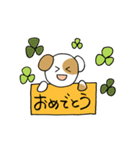 ぶち犬。日常よく使う言葉（個別スタンプ：25）