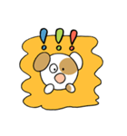 ぶち犬。日常よく使う言葉（個別スタンプ：29）