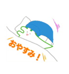 創作活動をしつつ推しを愛でるわにさん（個別スタンプ：22）