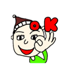 普段使いに英語のふりかけスタンプ男女兼用（個別スタンプ：1）