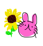 ゆるゆるウサギ③（個別スタンプ：5）