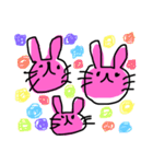 ゆるゆるウサギ③（個別スタンプ：7）