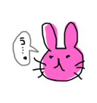 ゆるゆるウサギ③（個別スタンプ：10）