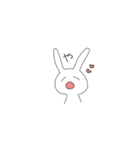 崩壊うさぎ？？？（個別スタンプ：12）
